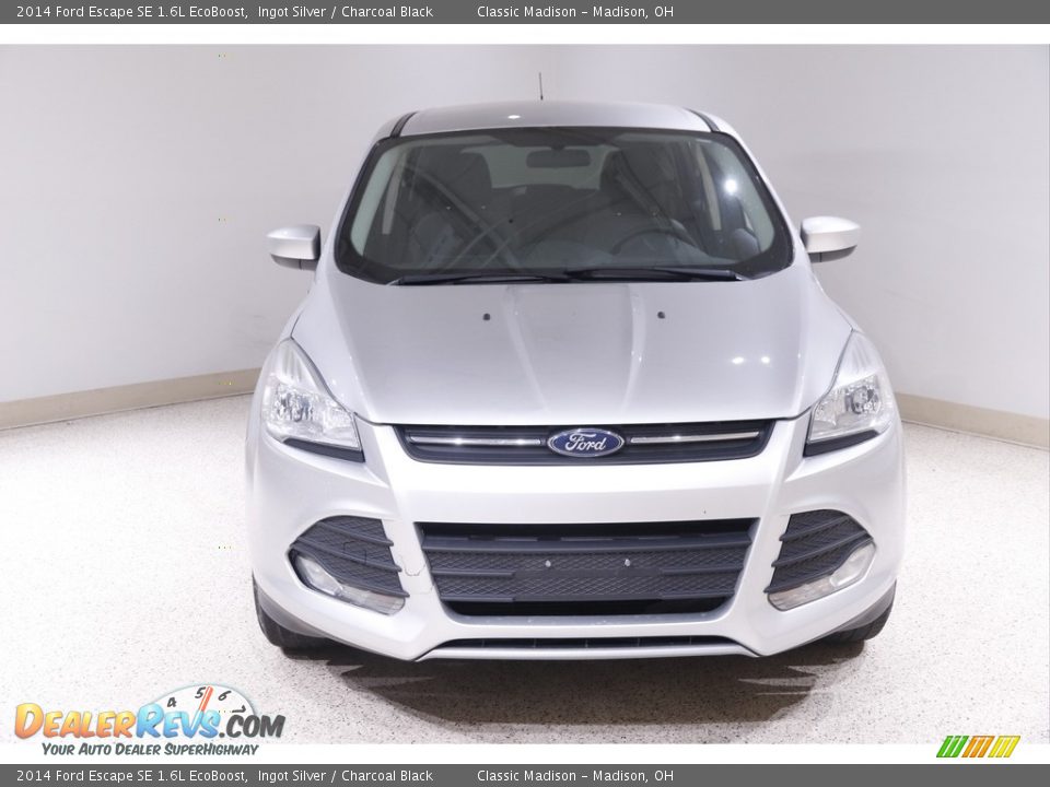 2014 Ford Escape SE 1.6L EcoBoost Ingot Silver / Charcoal Black Photo #2