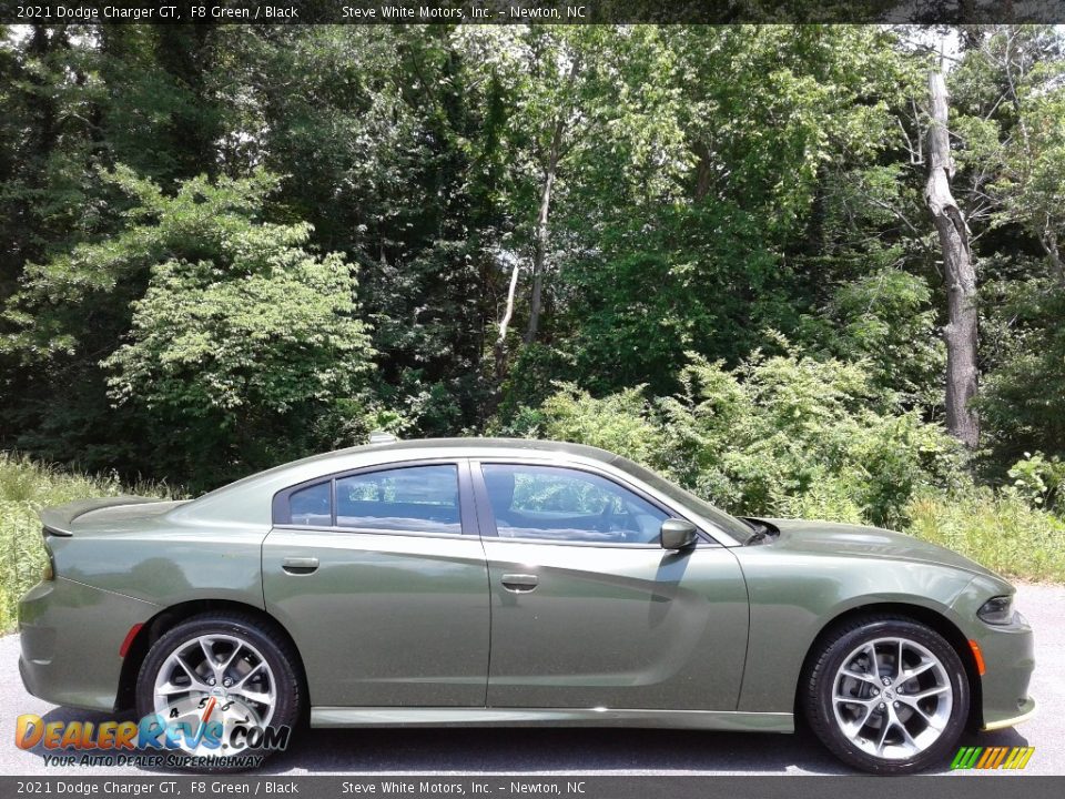 2021 Dodge Charger GT F8 Green / Black Photo #7