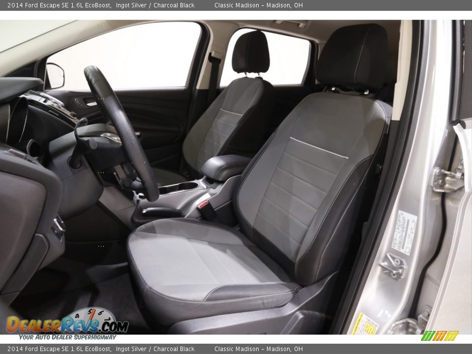 2014 Ford Escape SE 1.6L EcoBoost Ingot Silver / Charcoal Black Photo #5