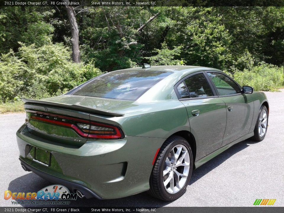 2021 Dodge Charger GT F8 Green / Black Photo #8