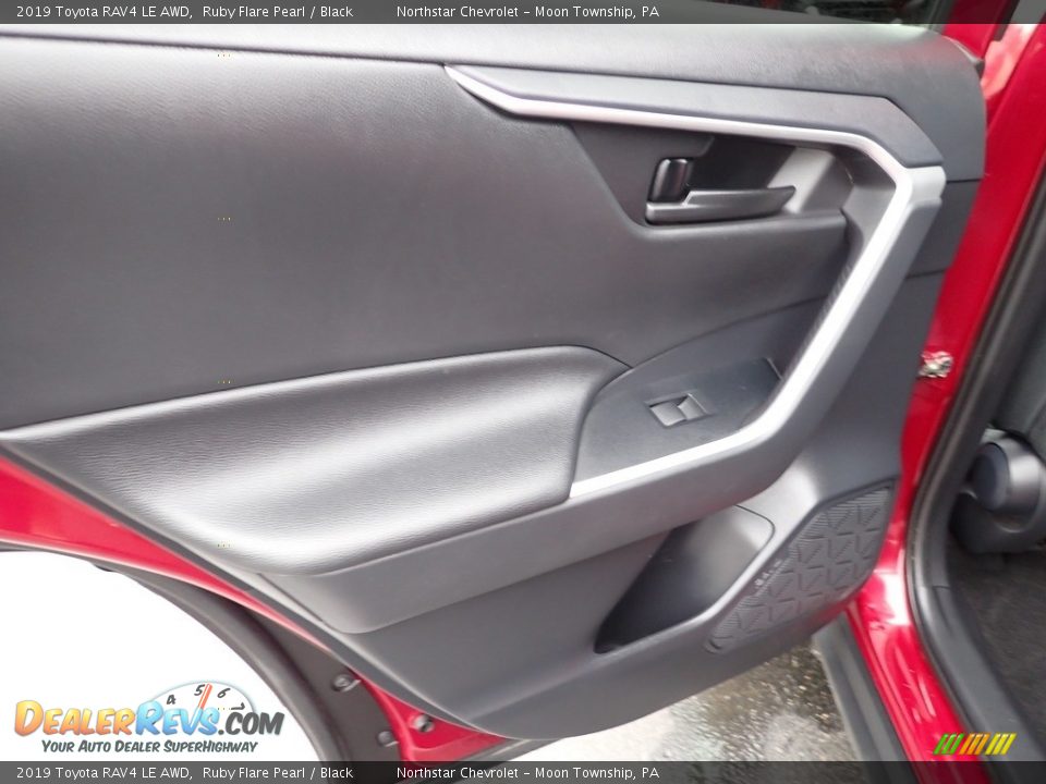 2019 Toyota RAV4 LE AWD Ruby Flare Pearl / Black Photo #23
