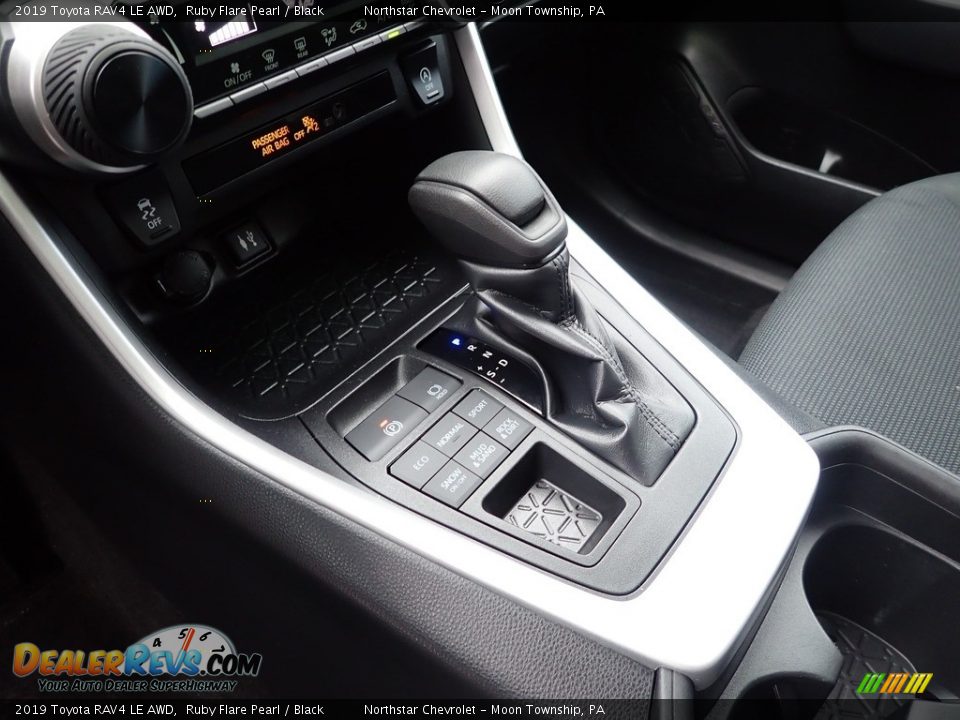 2019 Toyota RAV4 LE AWD Ruby Flare Pearl / Black Photo #25