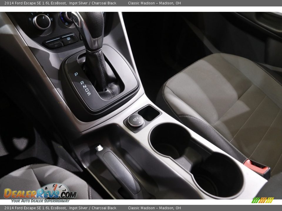 2014 Ford Escape SE 1.6L EcoBoost Ingot Silver / Charcoal Black Photo #12