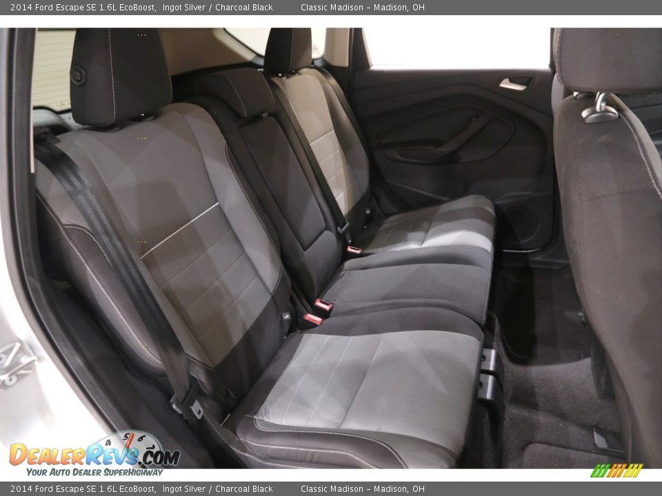 2014 Ford Escape SE 1.6L EcoBoost Ingot Silver / Charcoal Black Photo #14
