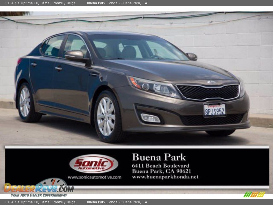 2014 Kia Optima EX Metal Bronze / Beige Photo #1