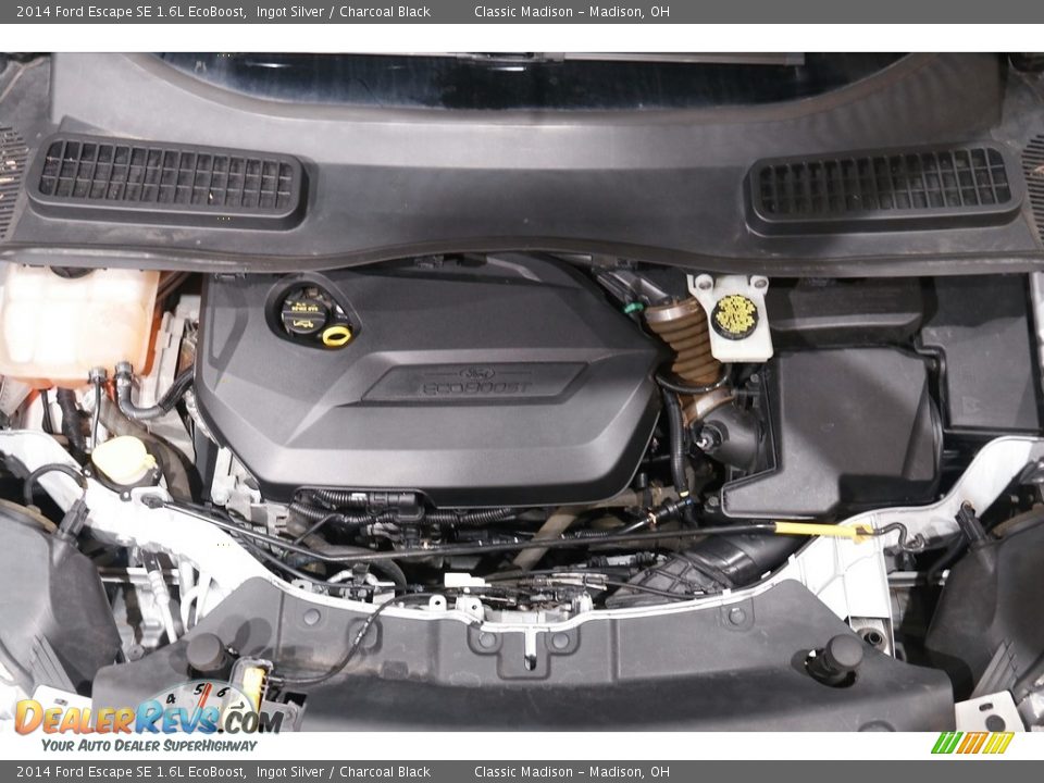 2014 Ford Escape SE 1.6L EcoBoost Ingot Silver / Charcoal Black Photo #17