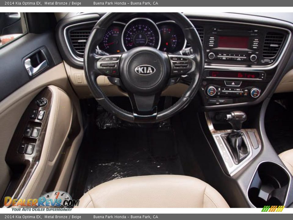 2014 Kia Optima EX Metal Bronze / Beige Photo #5