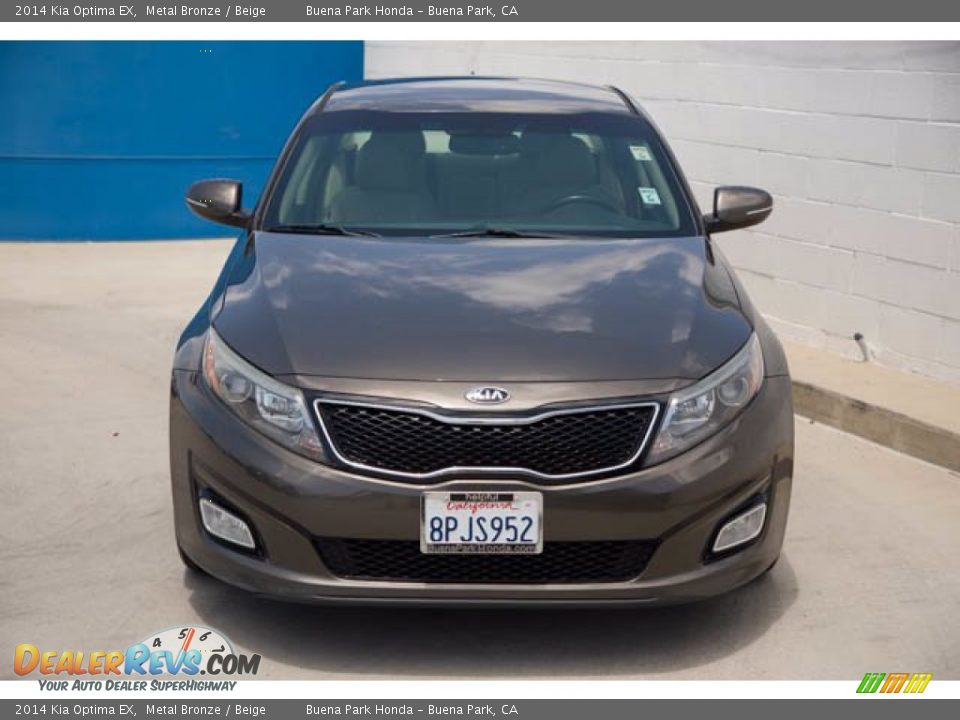 2014 Kia Optima EX Metal Bronze / Beige Photo #7