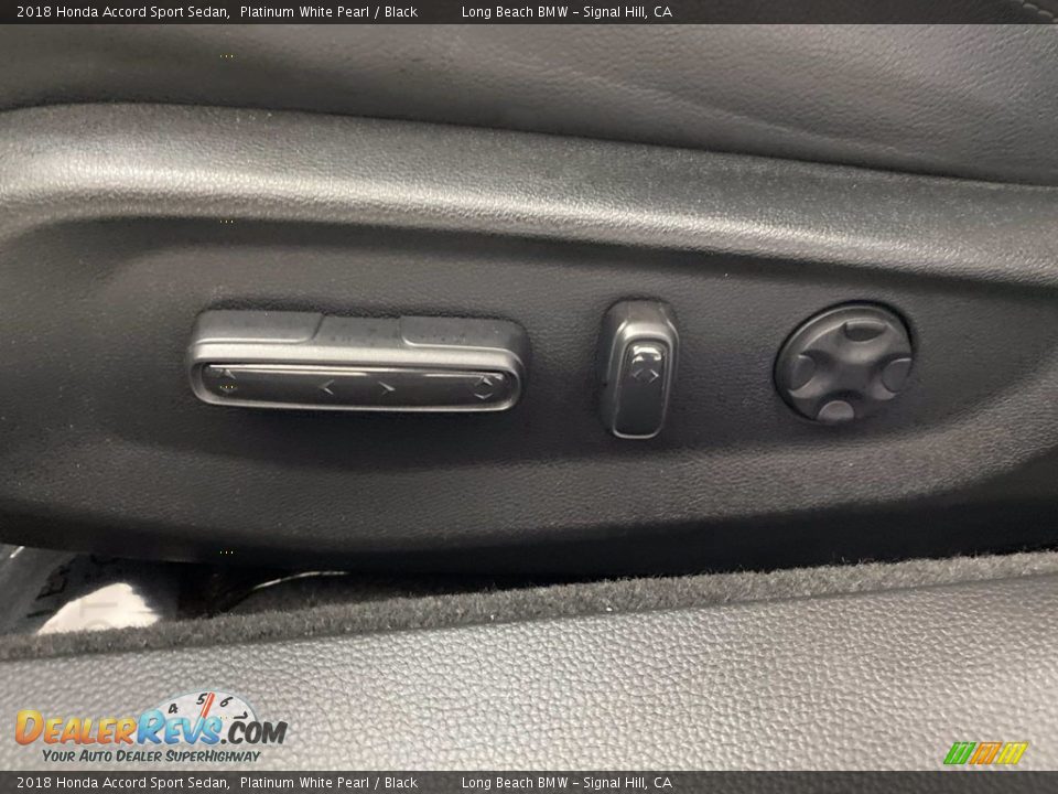 2018 Honda Accord Sport Sedan Platinum White Pearl / Black Photo #15