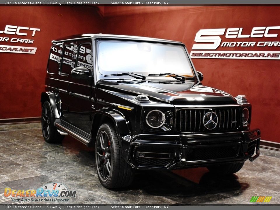 2020 Mercedes-Benz G 63 AMG Black / designo Black Photo #3