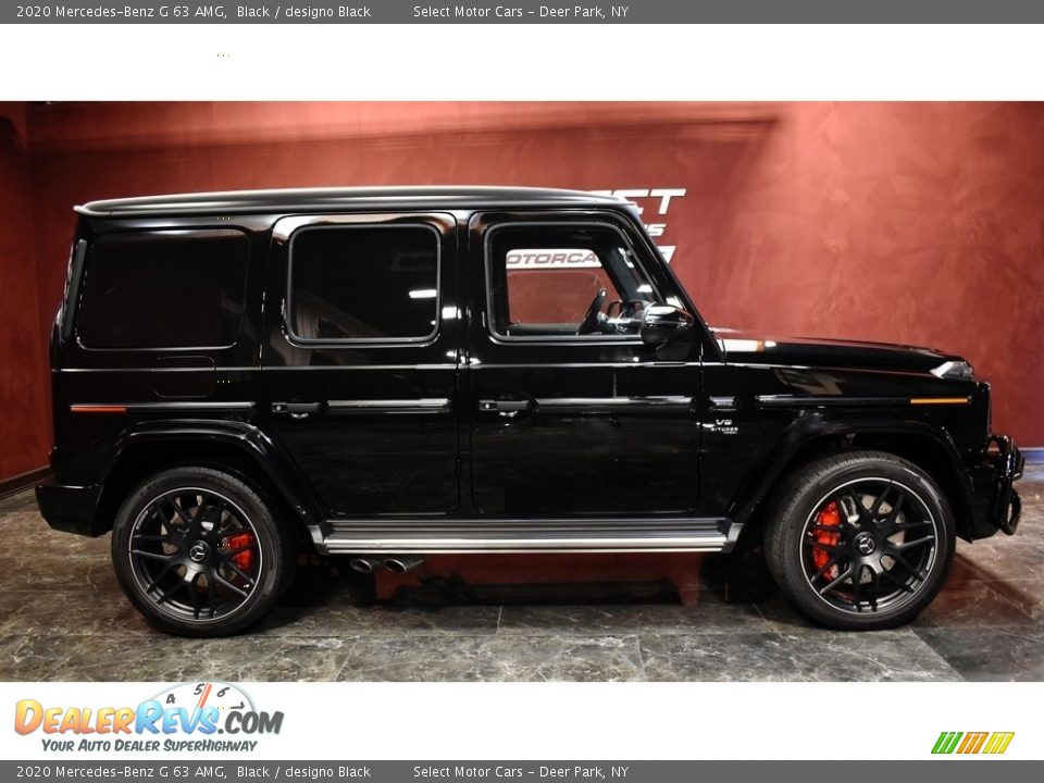 2020 Mercedes-Benz G 63 AMG Black / designo Black Photo #4