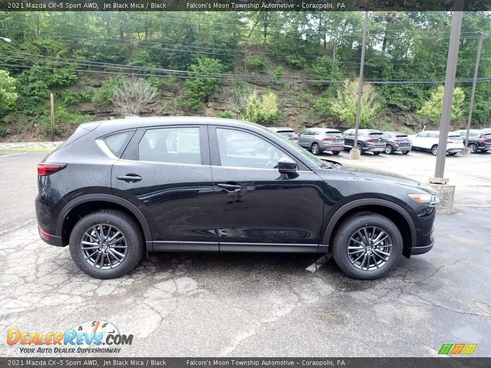 Jet Black Mica 2021 Mazda CX-5 Sport AWD Photo #1