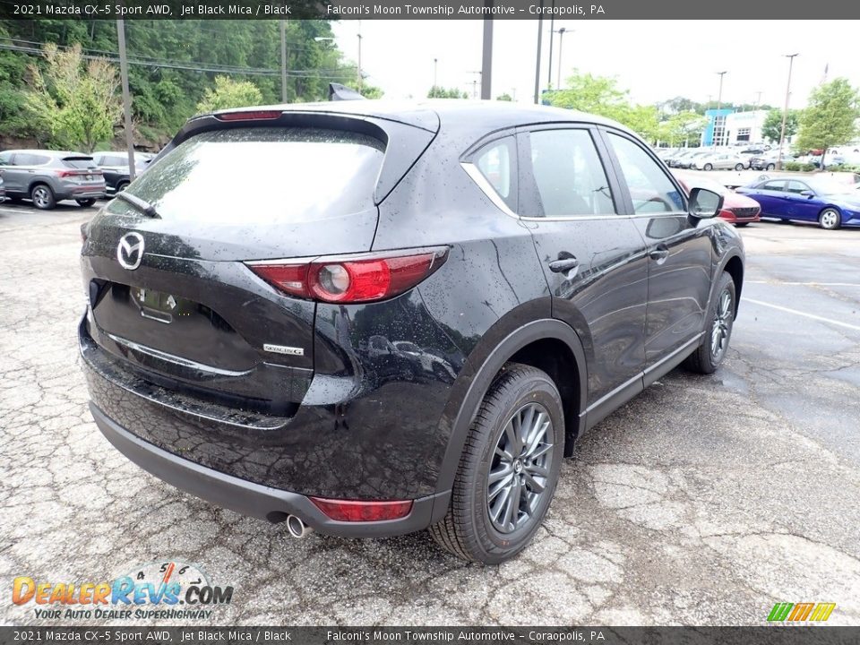 2021 Mazda CX-5 Sport AWD Jet Black Mica / Black Photo #2