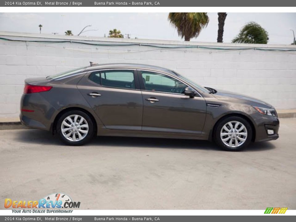 2014 Kia Optima EX Metal Bronze / Beige Photo #12