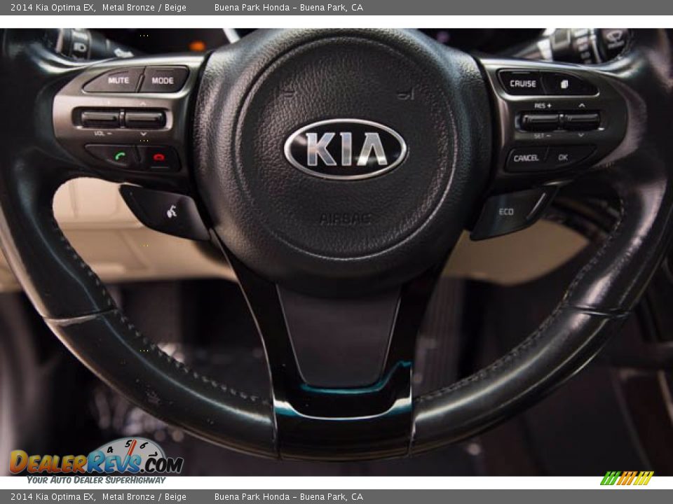 2014 Kia Optima EX Metal Bronze / Beige Photo #13