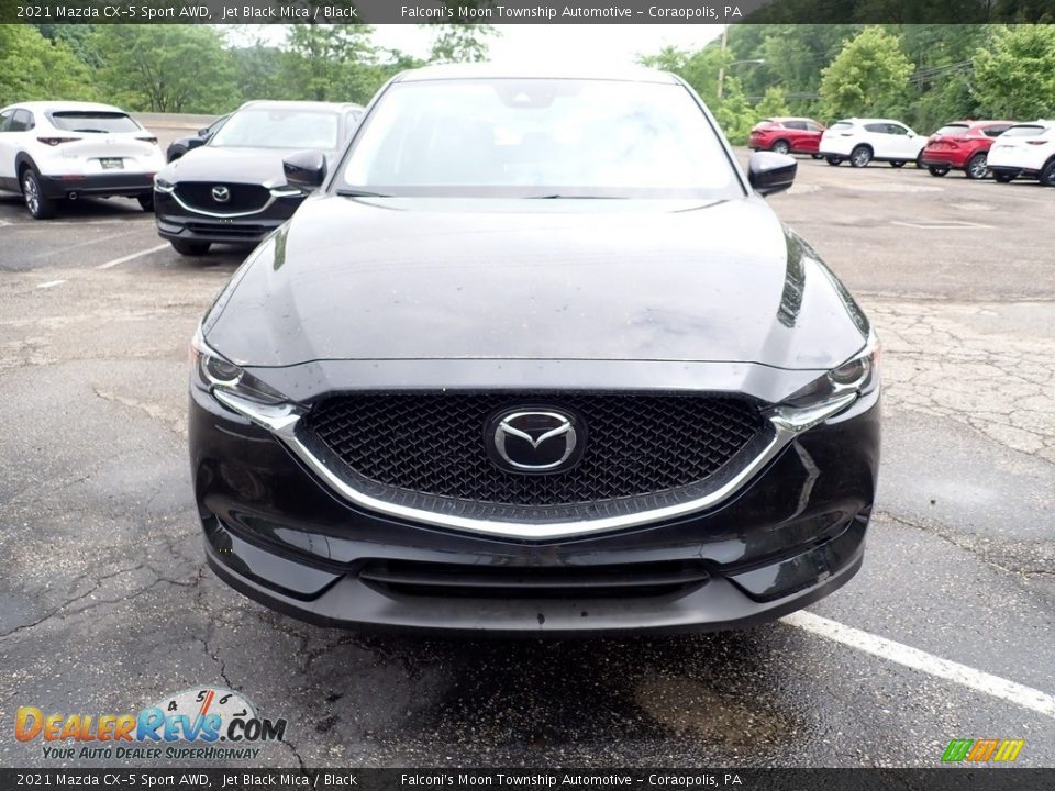 2021 Mazda CX-5 Sport AWD Jet Black Mica / Black Photo #4