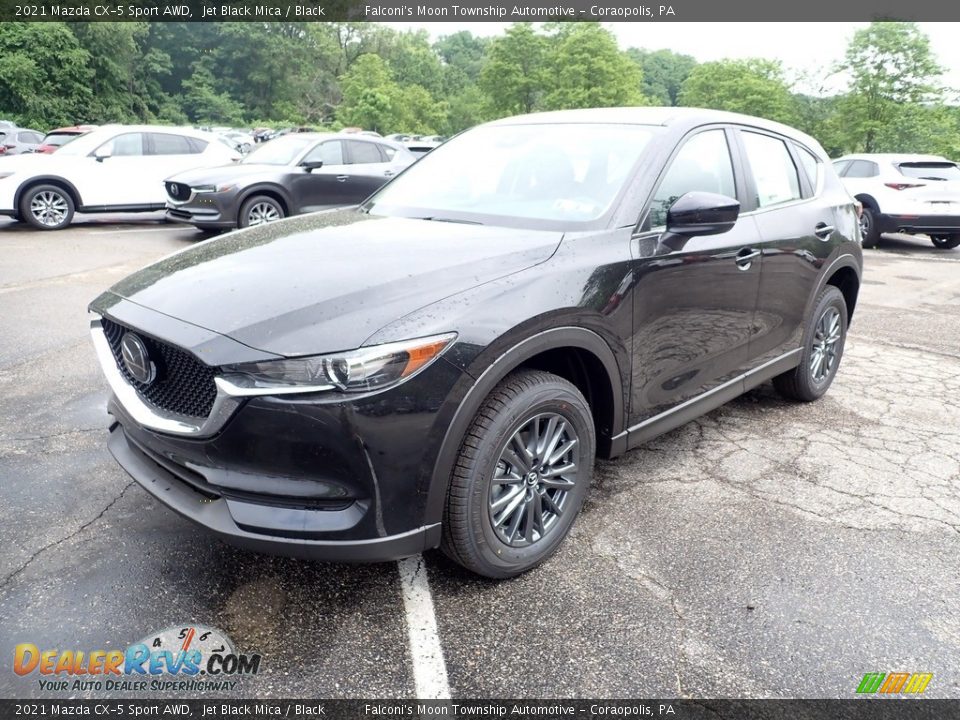 2021 Mazda CX-5 Sport AWD Jet Black Mica / Black Photo #5