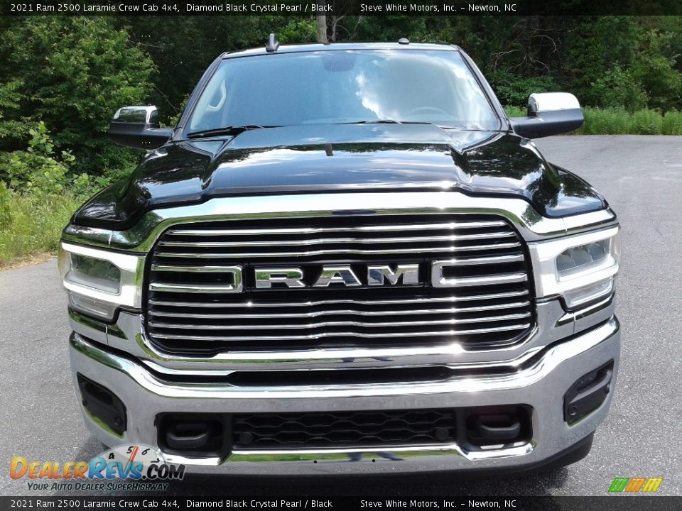 2021 Ram 2500 Laramie Crew Cab 4x4 Diamond Black Crystal Pearl / Black Photo #3