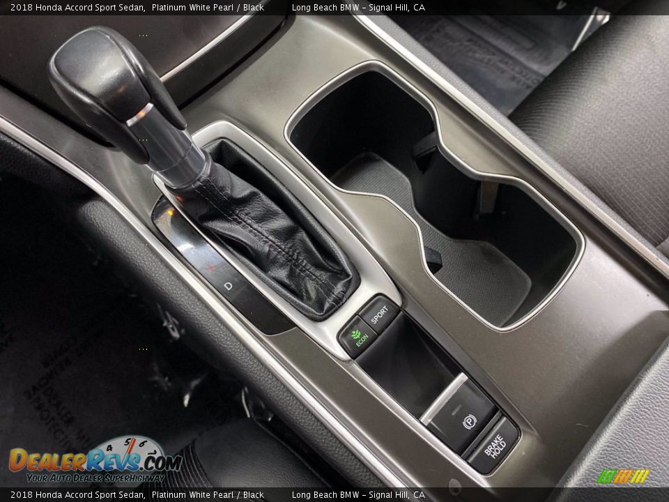 2018 Honda Accord Sport Sedan Platinum White Pearl / Black Photo #27