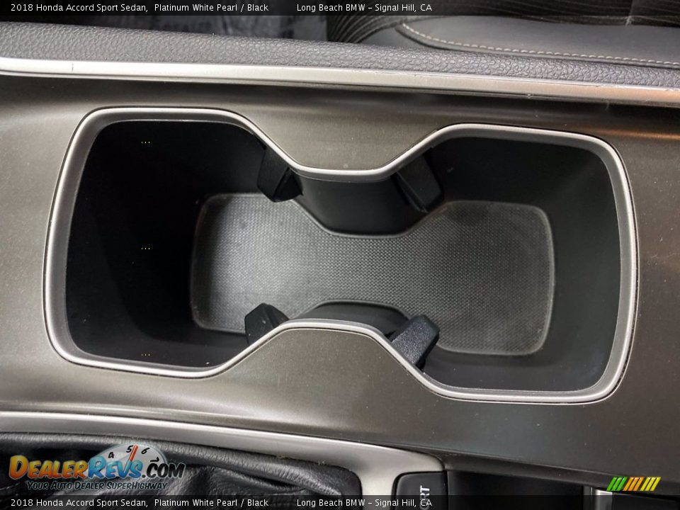 2018 Honda Accord Sport Sedan Platinum White Pearl / Black Photo #28