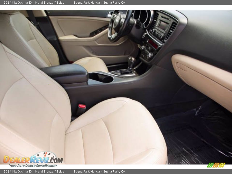 2014 Kia Optima EX Metal Bronze / Beige Photo #23