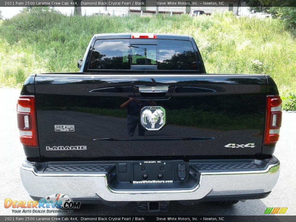 2021 Ram 2500 Laramie Crew Cab 4x4 Diamond Black Crystal Pearl / Black Photo #7