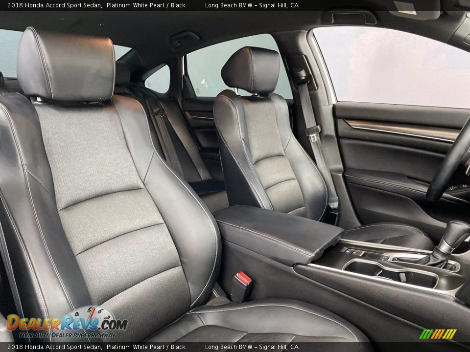2018 Honda Accord Sport Sedan Platinum White Pearl / Black Photo #32