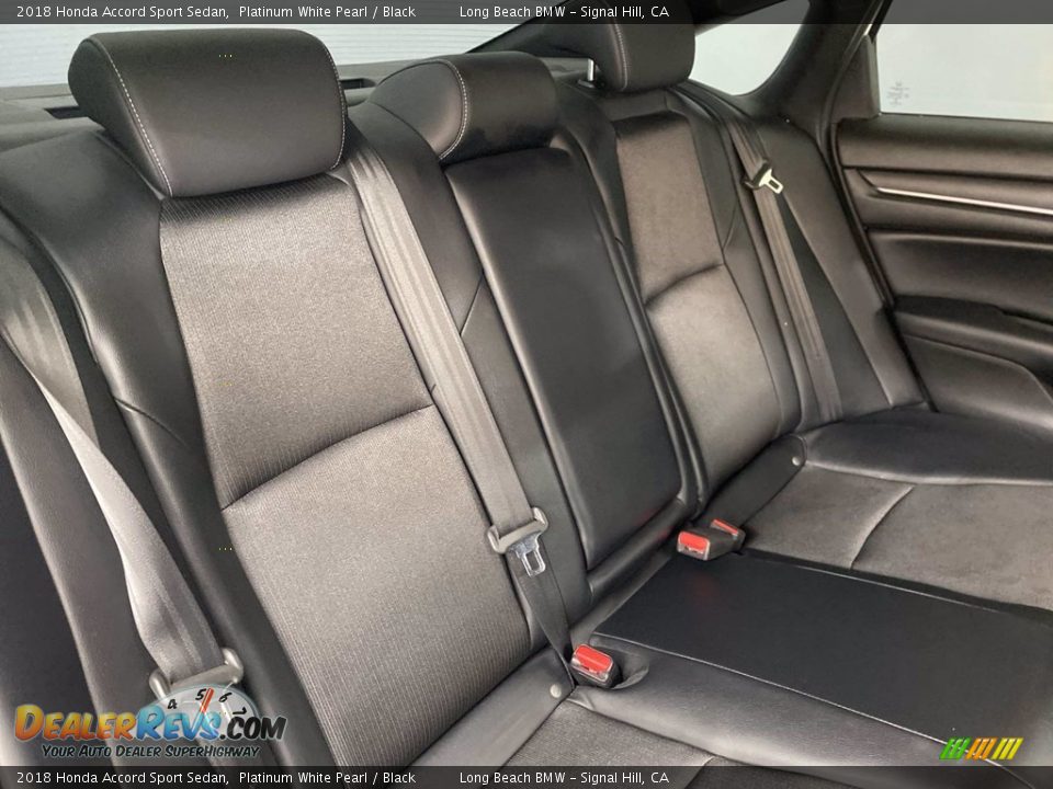 2018 Honda Accord Sport Sedan Platinum White Pearl / Black Photo #34