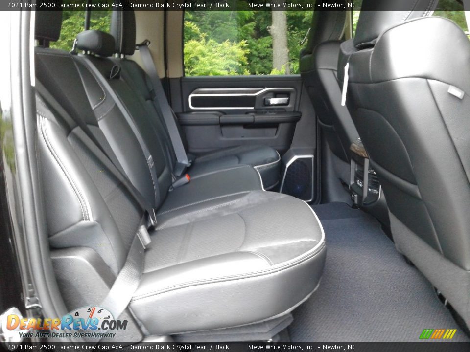 Rear Seat of 2021 Ram 2500 Laramie Crew Cab 4x4 Photo #16