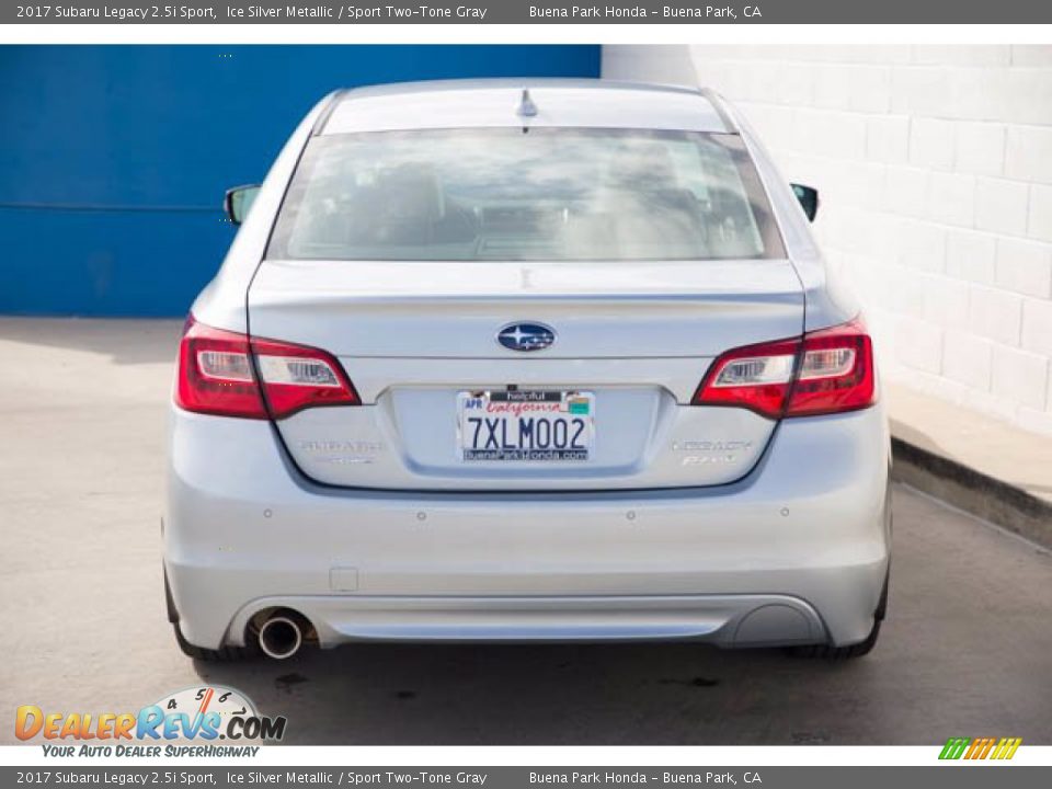 2017 Subaru Legacy 2.5i Sport Ice Silver Metallic / Sport Two-Tone Gray Photo #9