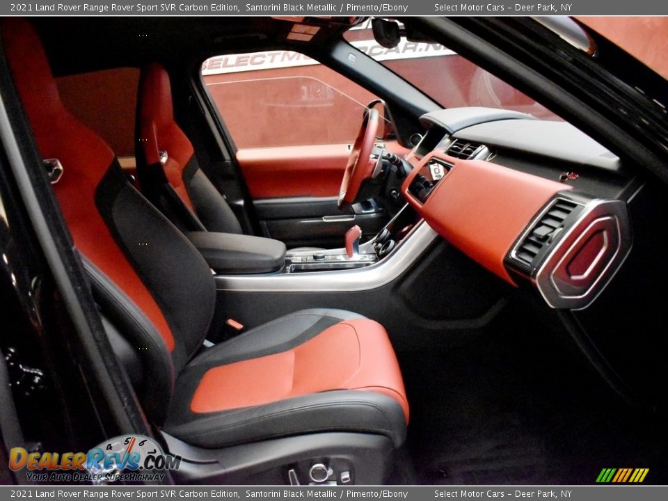 Front Seat of 2021 Land Rover Range Rover Sport SVR Carbon Edition Photo #17