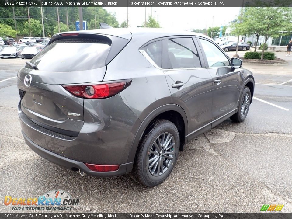 2021 Mazda CX-5 Touring AWD Machine Gray Metallic / Black Photo #2