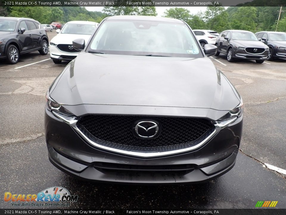 2021 Mazda CX-5 Touring AWD Machine Gray Metallic / Black Photo #4