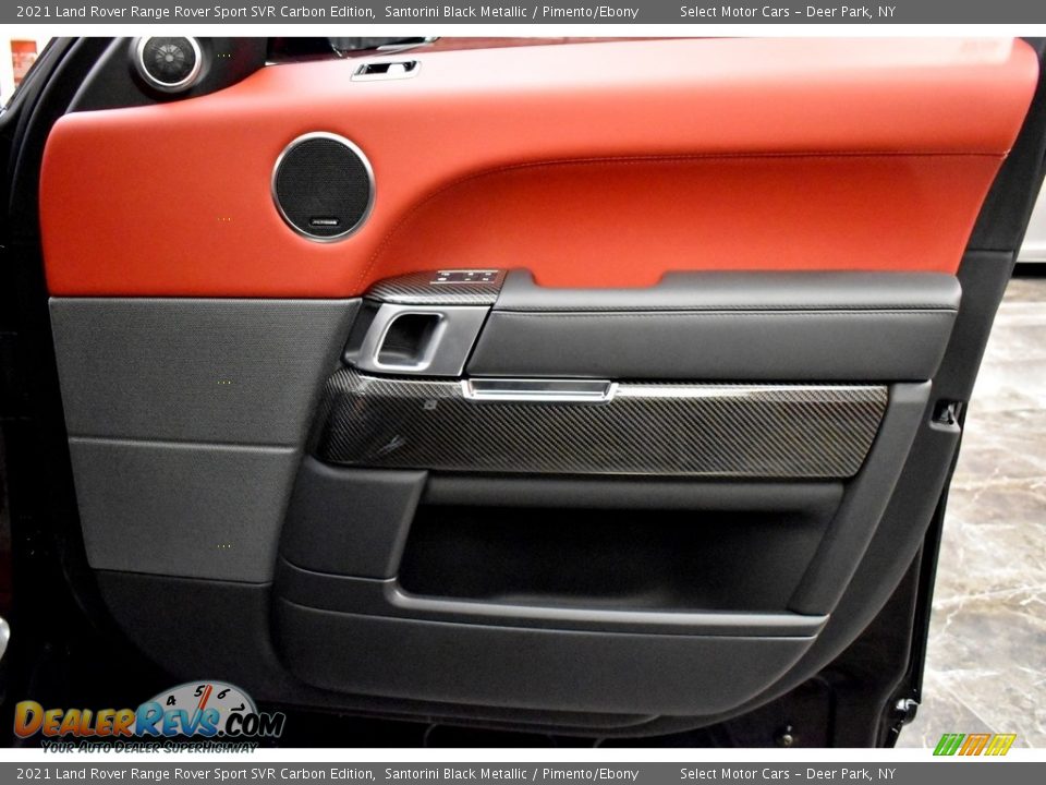 Door Panel of 2021 Land Rover Range Rover Sport SVR Carbon Edition Photo #23