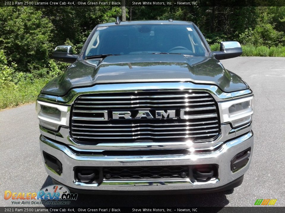 2021 Ram 2500 Laramie Crew Cab 4x4 Olive Green Pearl / Black Photo #3