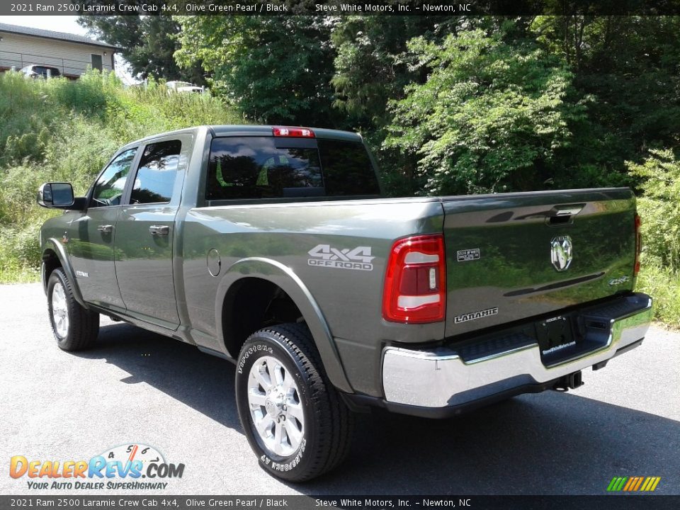 2021 Ram 2500 Laramie Crew Cab 4x4 Olive Green Pearl / Black Photo #10