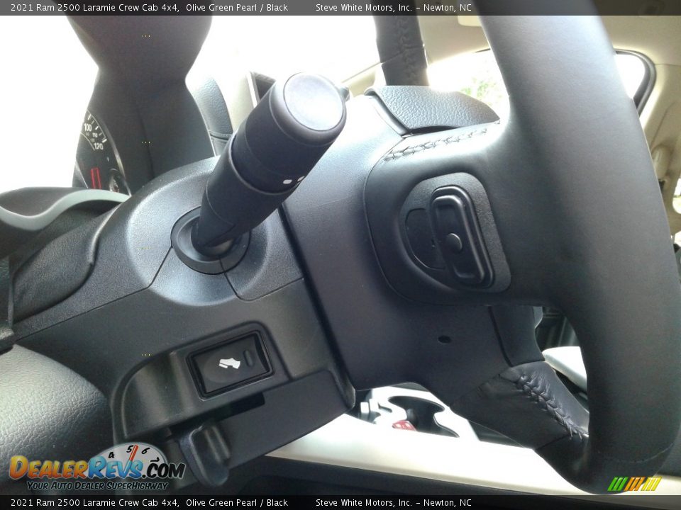 2021 Ram 2500 Laramie Crew Cab 4x4 Olive Green Pearl / Black Photo #14