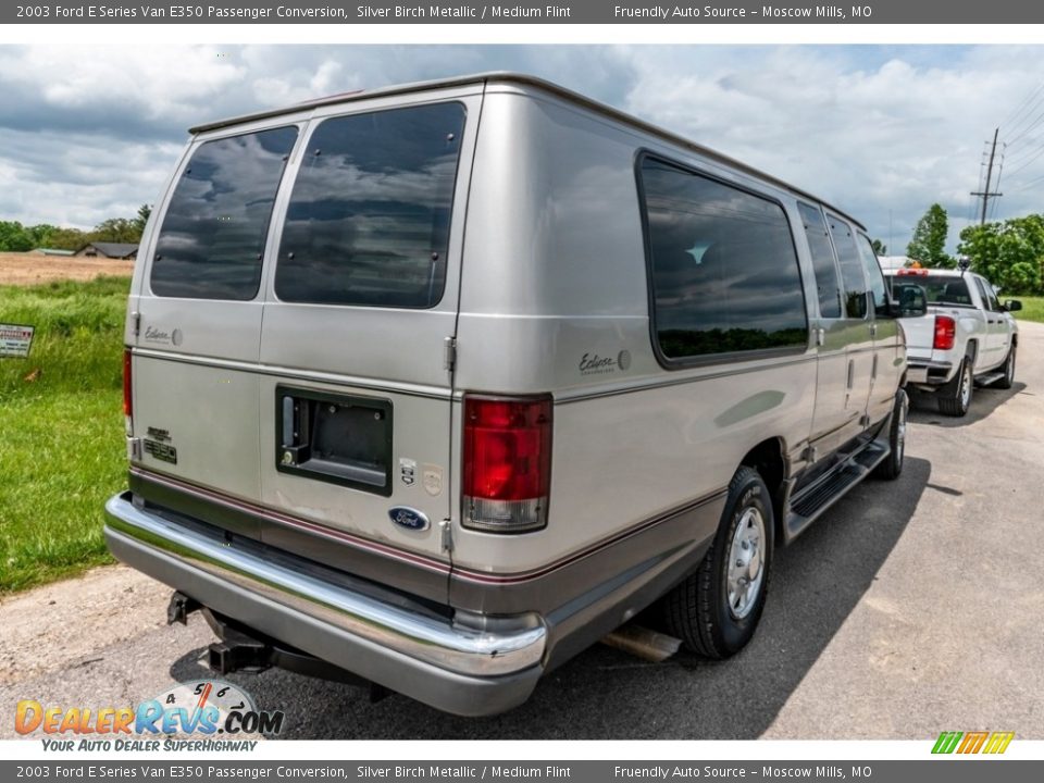 2003 Ford E Series Van E350 Passenger Conversion Silver Birch Metallic / Medium Flint Photo #4