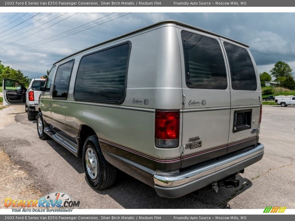 2003 Ford E Series Van E350 Passenger Conversion Silver Birch Metallic / Medium Flint Photo #6