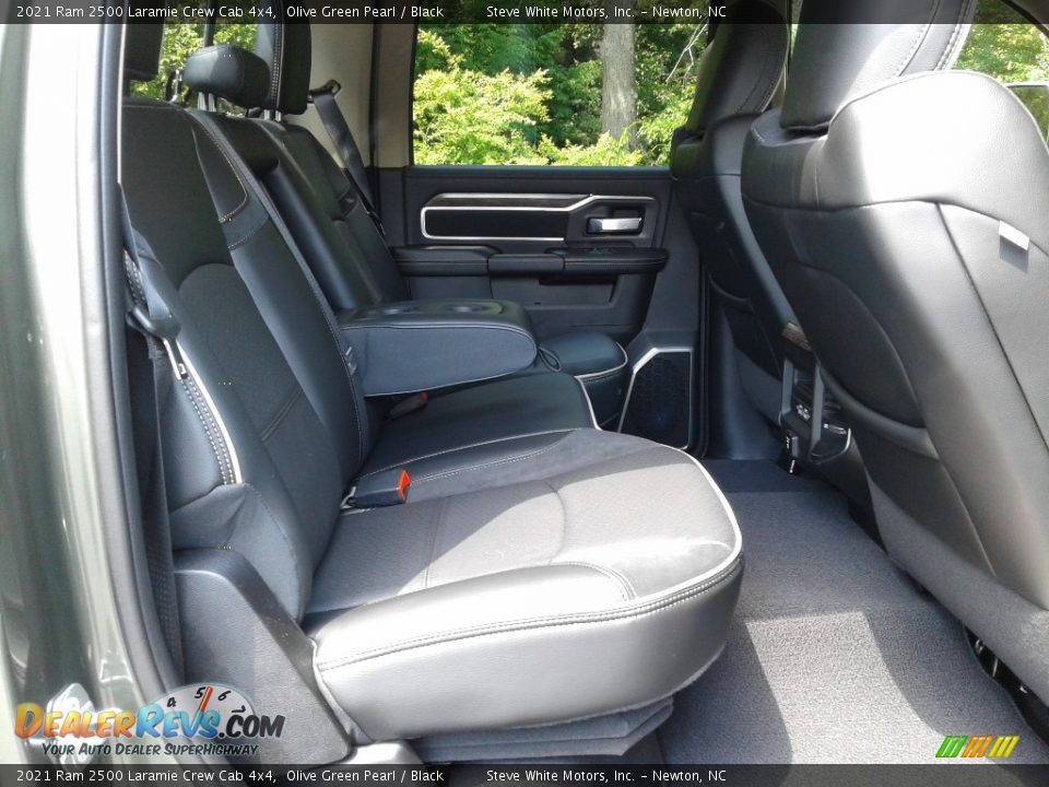 2021 Ram 2500 Laramie Crew Cab 4x4 Olive Green Pearl / Black Photo #17