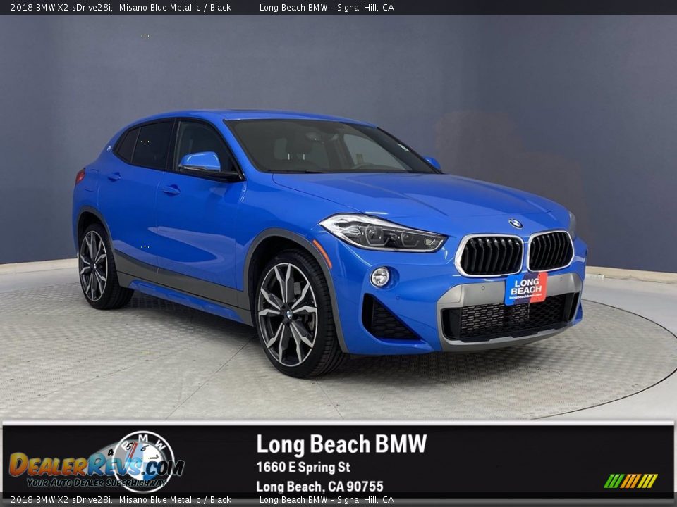 2018 BMW X2 sDrive28i Misano Blue Metallic / Black Photo #1