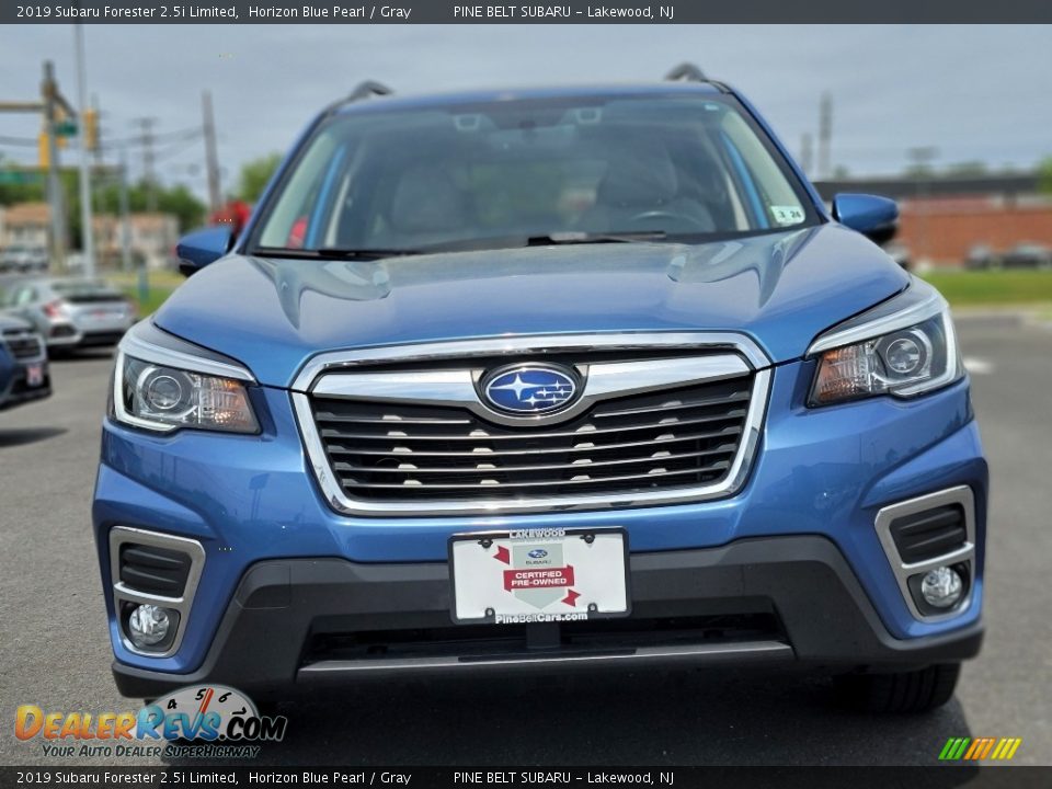 2019 Subaru Forester 2.5i Limited Horizon Blue Pearl / Gray Photo #18