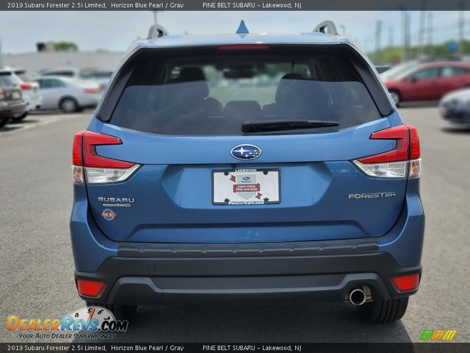 2019 Subaru Forester 2.5i Limited Horizon Blue Pearl / Gray Photo #19