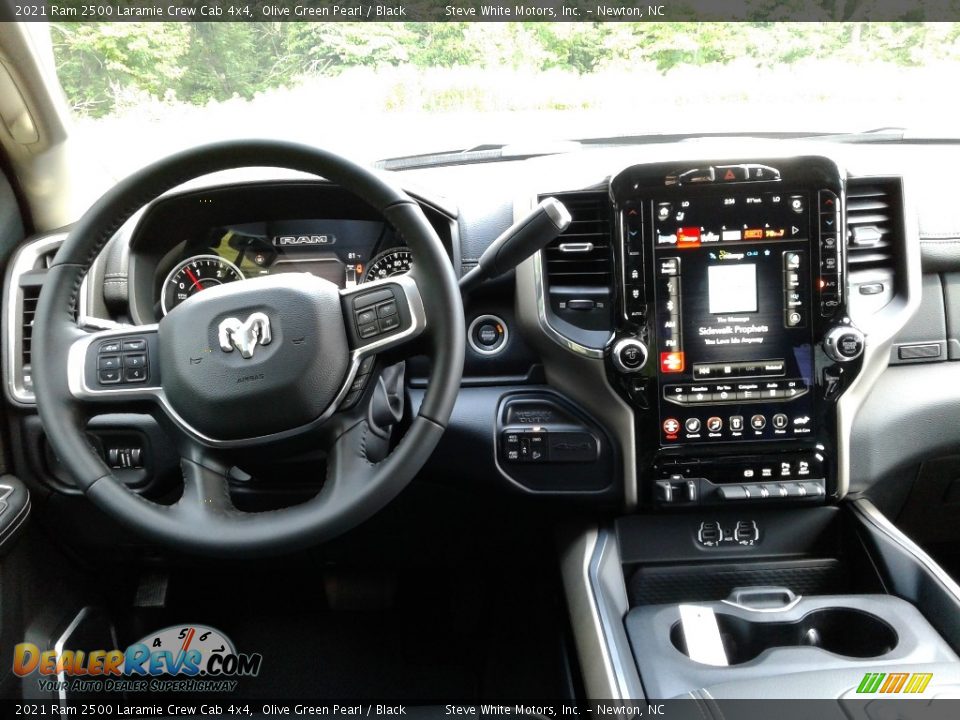 2021 Ram 2500 Laramie Crew Cab 4x4 Olive Green Pearl / Black Photo #20