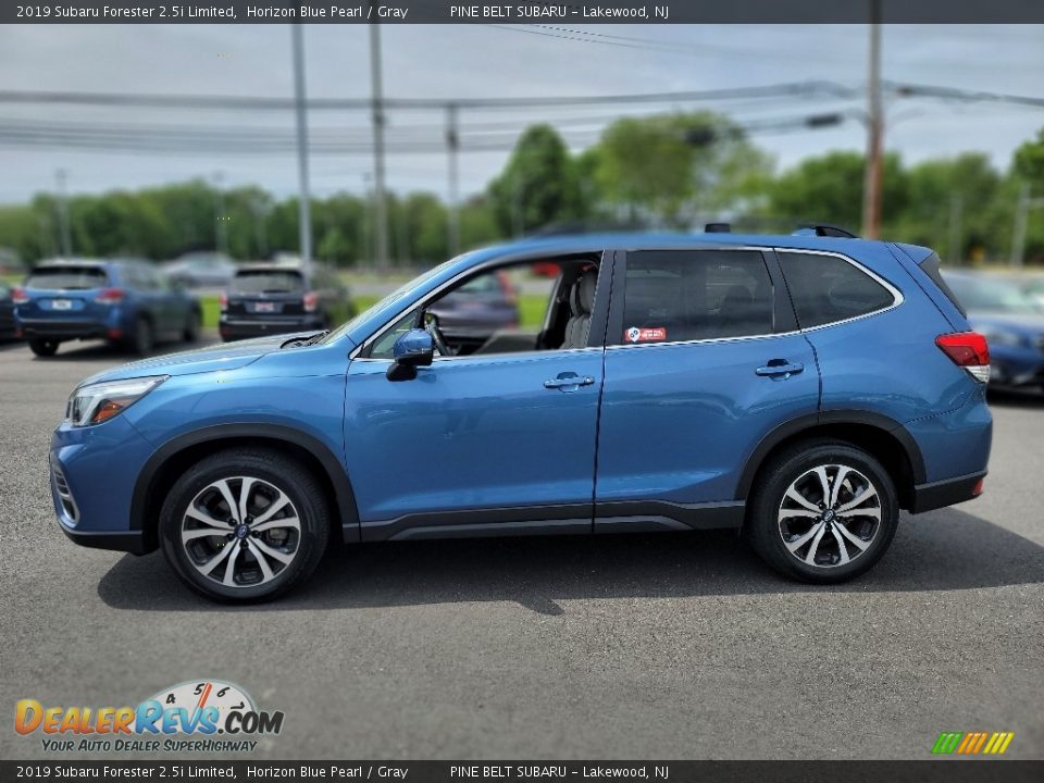 2019 Subaru Forester 2.5i Limited Horizon Blue Pearl / Gray Photo #20