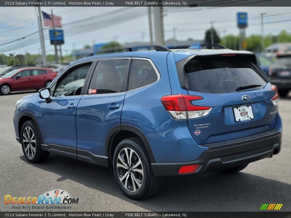 2019 Subaru Forester 2.5i Limited Horizon Blue Pearl / Gray Photo #21