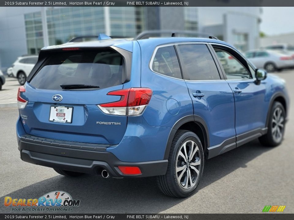 2019 Subaru Forester 2.5i Limited Horizon Blue Pearl / Gray Photo #22