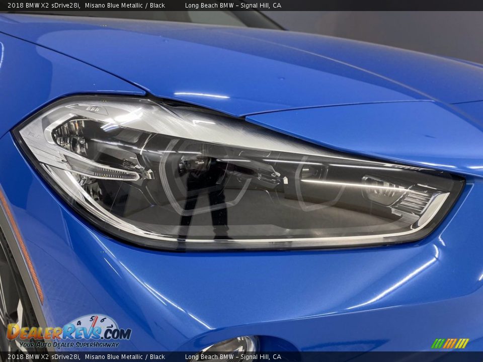 2018 BMW X2 sDrive28i Misano Blue Metallic / Black Photo #7