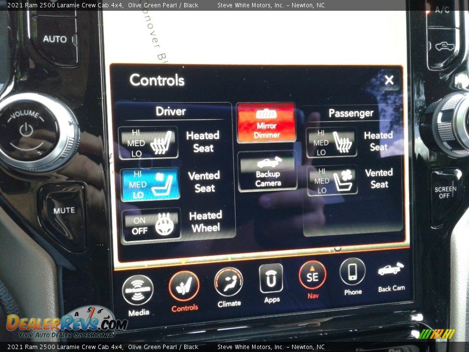 2021 Ram 2500 Laramie Crew Cab 4x4 Olive Green Pearl / Black Photo #27