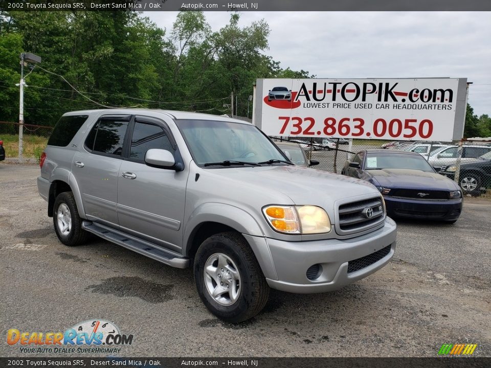 2002 Toyota Sequoia SR5 Desert Sand Mica / Oak Photo #1